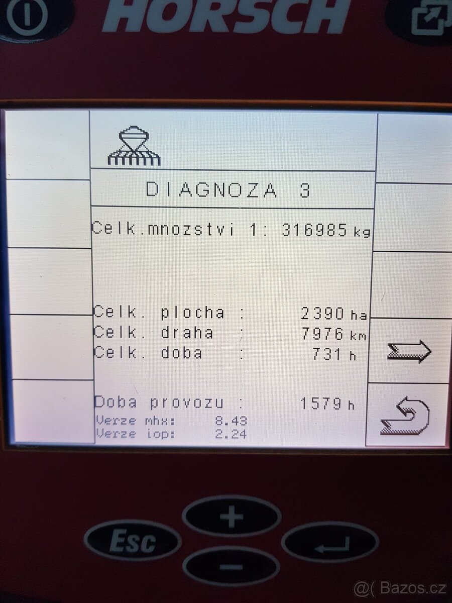 Secí stroj (secka) Horsch - 7