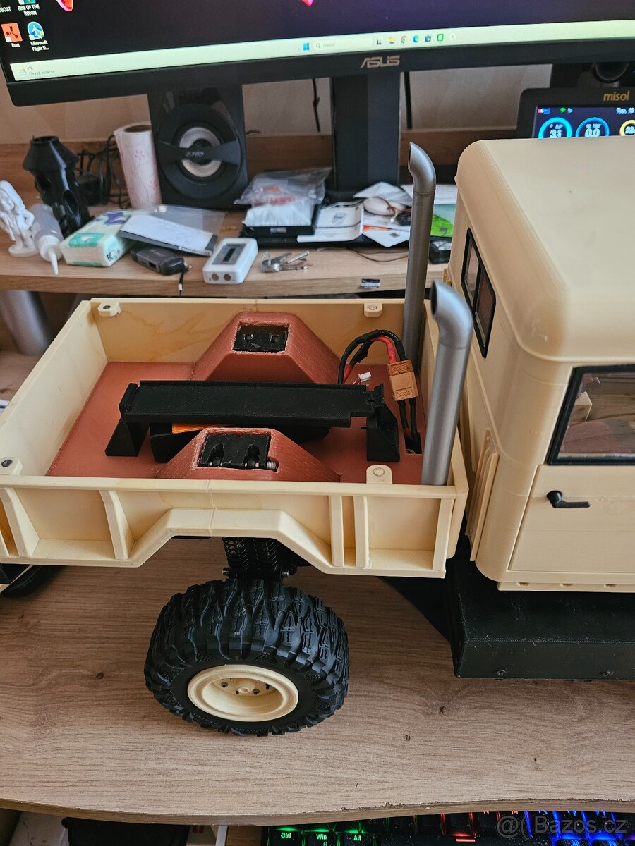 TRUCK M923A2 RC auto 3Dtisk 70cm - 7