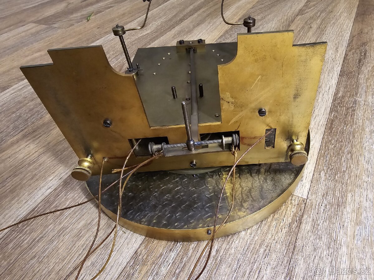 VÍDEŇSKÉ BAROKO,3ZÁVAŽOVÉ PODLAHOVÉ HODINY - 7