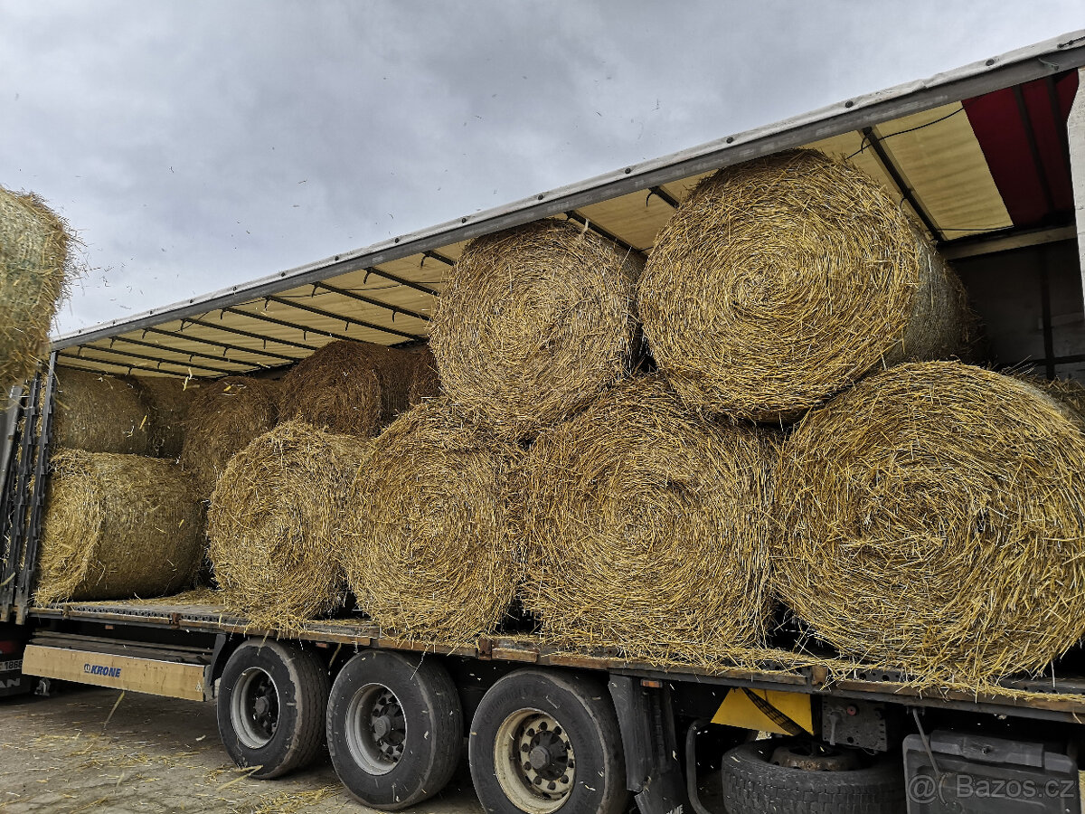 Prodám balíky sena a senáže, kamionem rozvezem po ČR. v ceně - 7