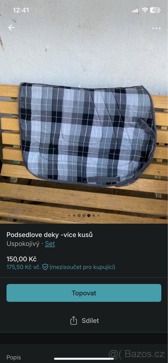 Podsedlové dečky více kusů - 7