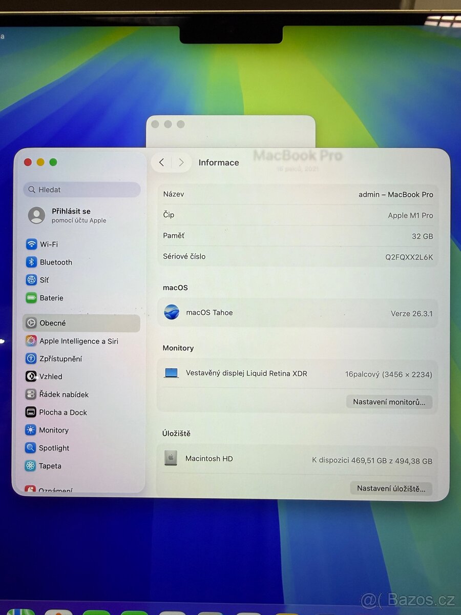 MacBook PRO 16” M1 PRO 2021 - 7