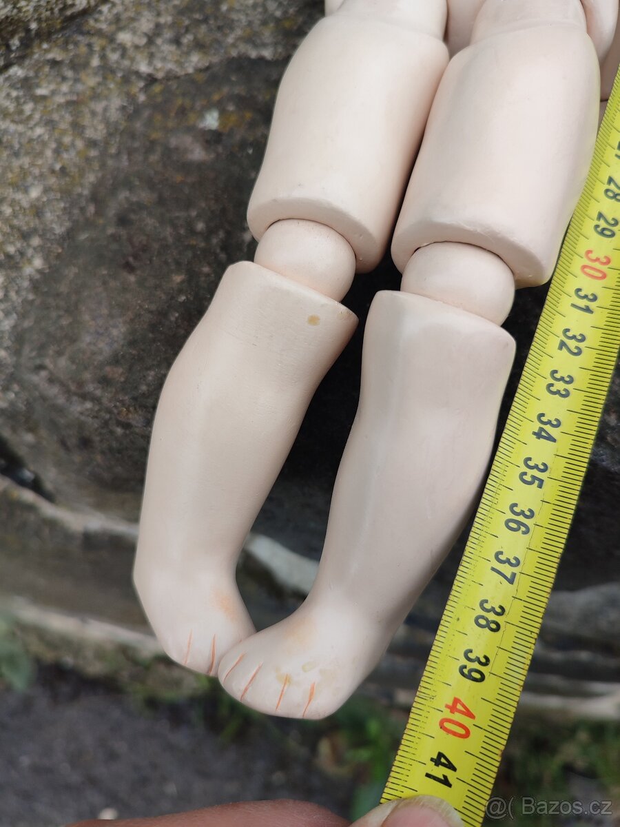 Panenka porcelán,kloubové tělo - 7