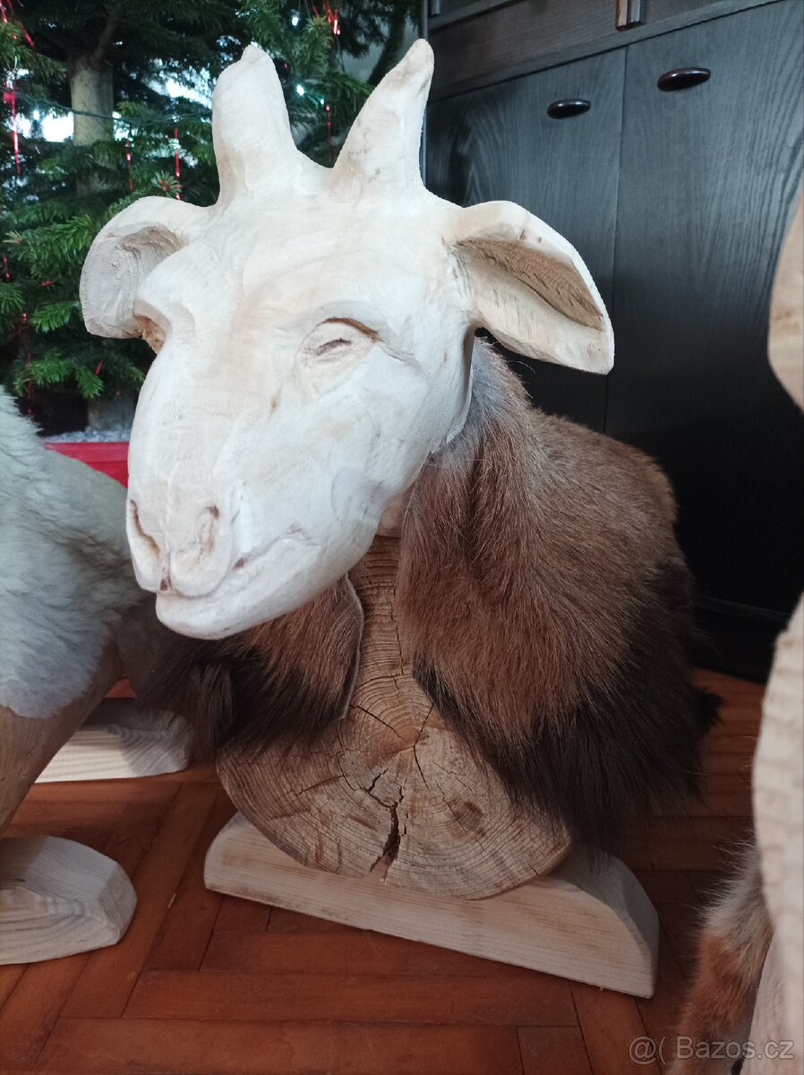 Dřevěná zvířátka, dekorace - 7