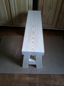 Prodám  dřevěnou lavičku - 7