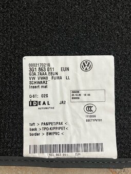 Textilní koberce Passat B8 - 7