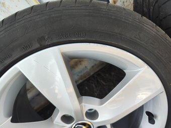 16"letní alu sada Dione 5x100 origo Škoda Rapid Fabia Polo - 7