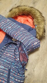Dívčí lyžařká/snowboardová bunda ROXY vel. 10 let/140/64 - 7