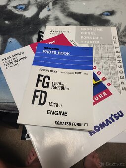 Prodám vzv komatsu FD15/18T nafta - 7