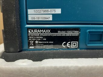 DuraMaxx 862-BT - reproduktor - rádio - 7