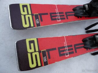 292. Lyže STOCKLI - 120 cm + boty HEAD 35 eu - set - 7