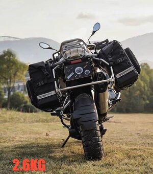 Boční tašky (Textilní "kufry" na motocykl) 2 ks - 7