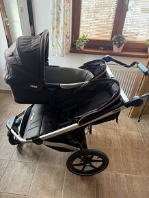 Dvojkočárek Thule Urban Glide 2 black + korbička - 7