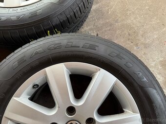 Originální alu kola Volkswagen Touareg 5x130 r17 Good Year - 7