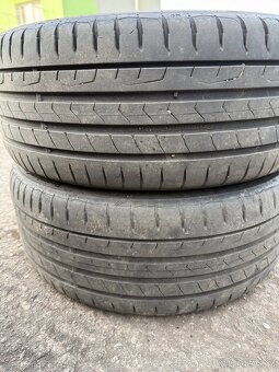 VW kola 5x112 7,5JX18 ET51 Bergamo vč. letních pneu - 7