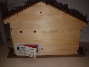 Dekorace vánoční – betlém, 17 cm, nový - 7