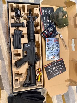 Airsoftová zbraň M4 CQBR sportline gen 2 - 7