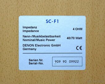 Reprobedny Denon SC-F 1. - 7
