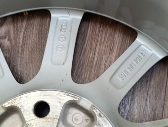 5x112 Audi A3 6,5Jx16 ET46 číslo dílu 8V0601025BM alu disky - 7