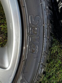 Alu kola Audi r18 5x112 et 29 zimní pneu savo eskymo - 7