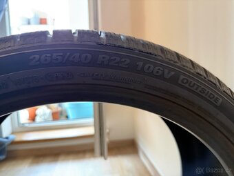 4× zimní pneu Kumho WinterCraft WS71 SUV 265/40 R22 106V - 7