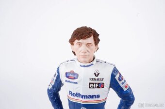 Figurka Ayrton Senna 1994, měřítko 1:8 - 7