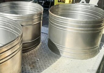 Vyvýšený záhon nerez kulatý - 7