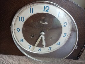 Máute krbové hodiny starožitný stolni - 7