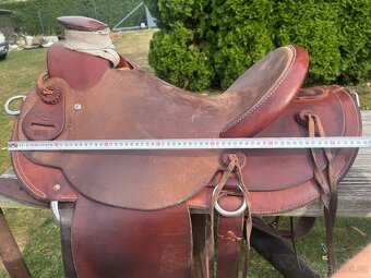 Westernové sedlo WADE - - 7