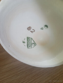 Art Deco, prvorepubliková porcelánová souprava - 7