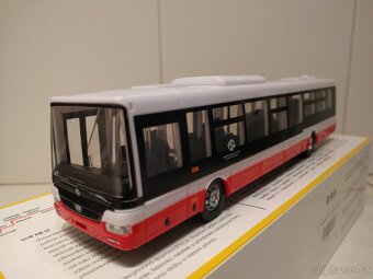 Model ABREX 1:43 - autobus SOR NB 12 - DP Praha - 7