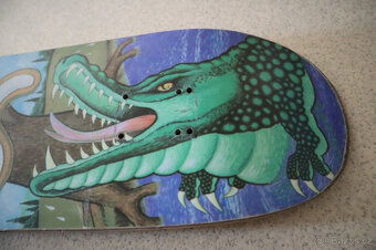 Vintage skateboardová paluba Powell Peralta Frankie Hill z é - 7