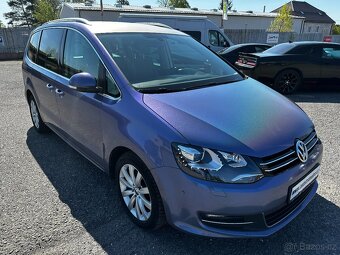 VW SHARAN 2,0 TDI DSG - PŮVOD ČR - HIGHLINE - 7