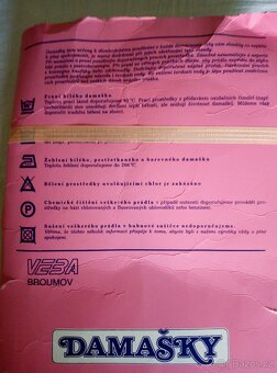 Retro DAMAŠKOVÉ povlečení - 7