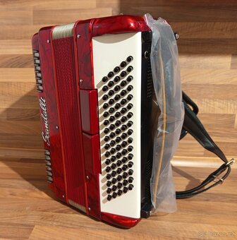 Akordeon (harmonika,heligonka) Scandalli Cantore 80,TOP STAV - 7