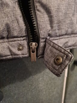 Pánská podzimní bunda Sublevel šedivá - 7