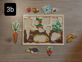 Vkládačka stavebnice dřevěná - 7