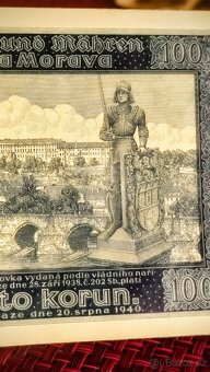 Konvolut protektorátních bankovek 5,- až 5oo,-Koru - 7