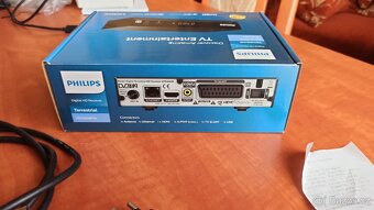 Prodám DVB-T2 Set-Top Box PHILIPS DTR3502B - 7