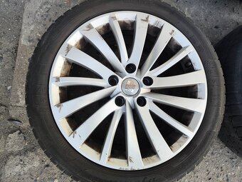 17"letní alu sada 5x112 origo Seat Exeo Audi A4 Octavia - 7