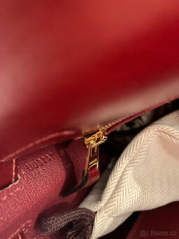 Hermes Kelly Bag 25 Bag Veau Box 55 Rouge H Full Set Hermes - 7