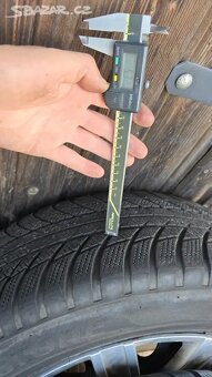 Škoda vw audi 5x112 215/65 r17 zimní pneu Bridgestone - 7