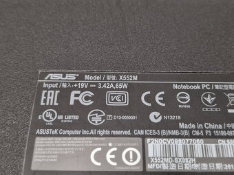 Notebook Asus X522m - 7
