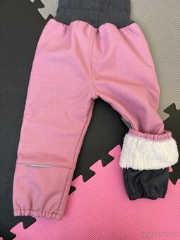 Softshellové kalhoty 92 - 98 - 7