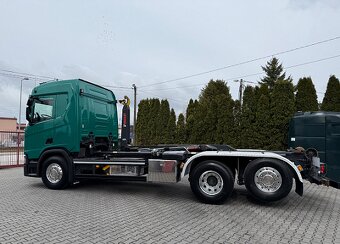 Scania R500 6x2 - hákový nosič kontejnerů - 7