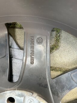 ALU kola VW Madrid R17 5x112 + letní pneu 225/45 - 7