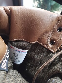 Kožené Ameticke armadni boty Belleville Goretex - 7