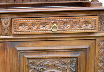 Dubový sekretář, příborník - SEDLÁK A SELKA - 7