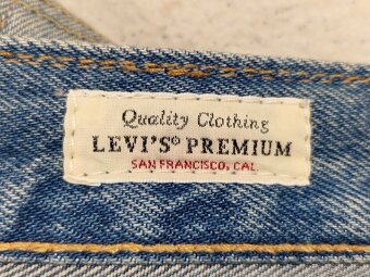 Pánské džíny Levi's 501 W34/L32=45/107cm p281 - 7