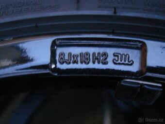 4 x zánovní Alu kola 5x112 r18 VW Tiguan- 235/50/18 - 7